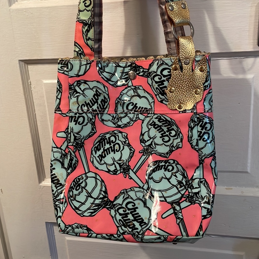 Chupa Chups x Crystal Ball Tokyo Japan Garcia Marquez Gauche bag purse vintage